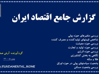 گزارش جامع اقتصاد ایران