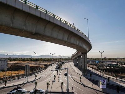 پل شهید سلیمانی در اردبیل افتتاح شد/کار عمرانی به ظرفیت ۸۰۰ میلیارد تومان در اردبیل