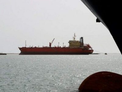 ائتلاف سعودی مجددا یک کشتی سوخت یمن را توقیف کرد