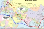 کریدور شمال و جنوب مشت محکم ایران و روسیه به تحریمات غرب