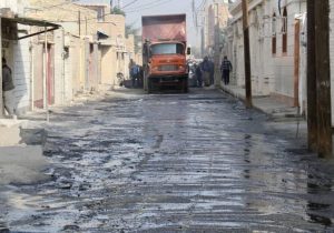 آغاز عملیات زیرسازی و آسفالت ۷۰ خیابان آبادان