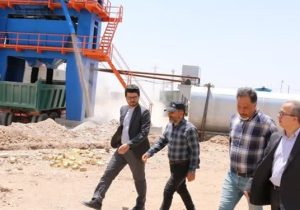 کارخانه آسفالت ویژه آزادراه زنجان_قزوین به بهرهبرداری رسید