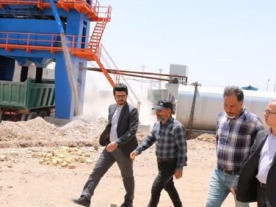 کارخانه آسفالت ویژه آزادراه زنجان_قزوین به بهرهبرداری رسید
