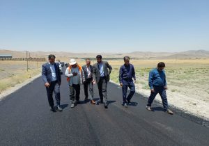 آسفالت روستای هَریرَزملایر