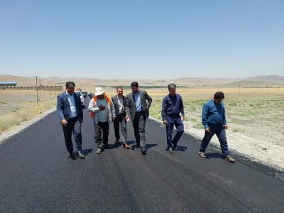 آسفالت روستای هَریرَزملایر