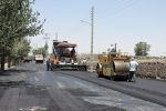 اجرای عملیات آسفالت ۱۰ روستای «چرداول» در کمتر از یک ماه