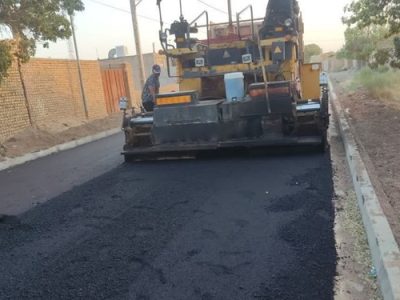 آسفالت ۸ راه روستایی در بخش اسحاق آباد زبرخان