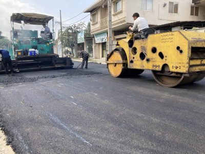 ۲۹۴ هزار مترمربع از معابر روستایی  گچساران وباشت باقیر تهاتری آسفالت شد