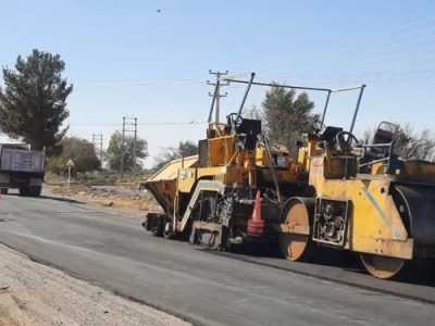 آسفالت ۶۰ کیلومتر راه روستایی در لرستان