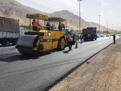 روکش آسفالت ۴۱۰ کیلومتر از راه های استان کرمانشاه