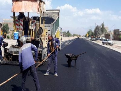 آسفالت ۶ هزار مترمربع از معابر روستایی شهرستان کیار