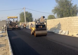 ۱۸۰ هزارمتر مربع معابر روستایی خواف آسفالت شد