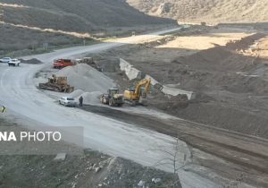 همکاری‌ سپاه در بازسازی موقت محور چمن‌بید – جنگل گلستان