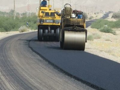 اجرای طرح نهضت آسفالت در ۲۰۰ هزار مترمربع معابر روستایی جغتای