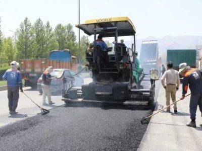 آسفالت ۴۴۷ هزار متر مربع راه روستایی در استان یزد