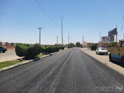 پیش بینی ۶۰۰هزار تن آسفالت برای سطح معابر اهواز در سال ۱۴۰۳
