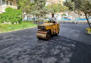 توزیع ۱۳۳ هزار تن آسفالت در معابر شهری تبریز