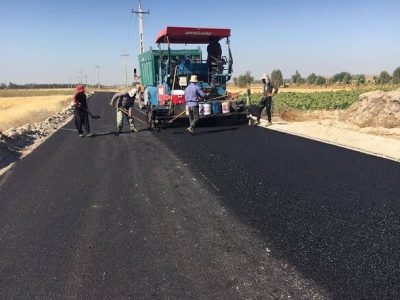 آسفالت‌سازی محورهای مواصلاتی ۱۶ روستای خرمشهر