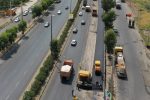 روکش آسفالت ۷۰ هزار مترمربع از معابر منطقه ۳ قم