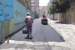 توزیع ۱۰۰۰ تن آسفالت در سطح منطقه ۲ اراک
