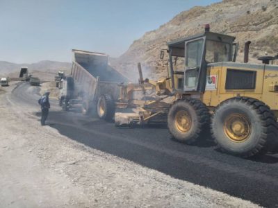 بهسازی و آسفالتریزی محور مهران به ملکشاهی به پایان رسید