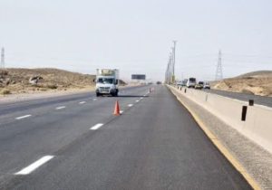 اجرای ۴۰ کیلومتر روکش آسفالت حفاظتی در آزادراه ساوه – تهران