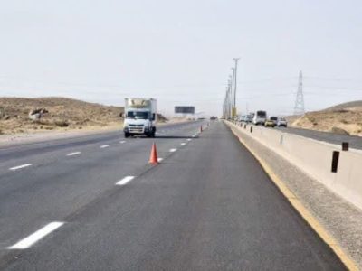 اجرای ۴۰ کیلومتر روکش آسفالت حفاظتی در آزادراه ساوه – تهران