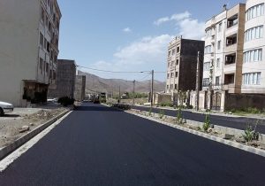 ۳۲۳ هزار مترمربع از معابر شهر بجنورد آسفالت شد