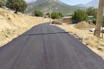اتمام پروژه لکه گیری و روکش آسفالت محور های روستایی بخش لوداب