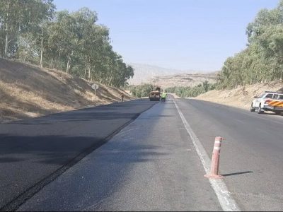 پروژه ایمن سازی محور دهدشت -خیرآباد در مراحل پایانی و نوید کاهش تصادفات