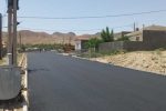 آسفالت معابر روستایی و نو نوار شدن معابر ۲۳۱ روستای خراسان جنوبی