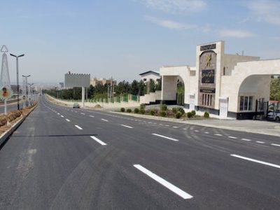 پایان عملیات اجرایی و آسفالت پروژه اتصال بلوار جمهوری به بزرگراه شهید سلیمانی