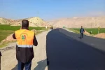 روکش آسفالت باند شمالی محور زنجان -تبریز تعویض شد