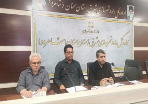 کلنگ‌زنی ۴ پروژه عمرانی و خدماتی در شرق استان سمنان همزمان با هفته دولت