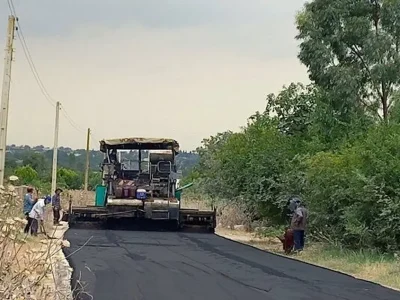 ۹.۴ کیلومتر راه روستایی در کرمانشاه آسفالت و بهسازی شد