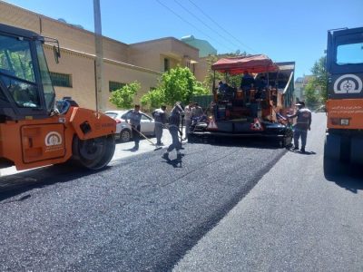آسفالت معابر ۲۰ روستای مهاباد تا پایان امسال