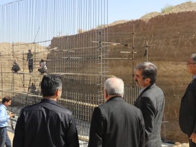 پیشرفت اجرای پروژه تقاطع غیرهمسطح پنجراهی گلپایگان