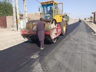 ۳۵ کیلومتر از راههای روستایی شهرستان چابهار آسفالت شد