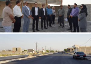 فاز دوم بلوار جاده بین گورکات تنگستان افتتاح شد