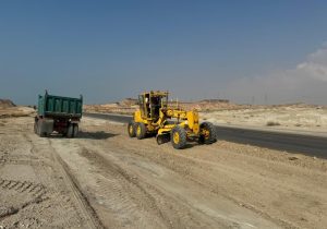 تعریض و بهسازی جاده ساحلی تنگستان