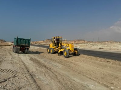 تعریض و بهسازی جاده ساحلی تنگستان