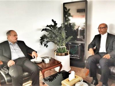 دیدار استاندار کرمانشاه با معاون وزیر کشور و رئیس سازمان شهرداریها و دهیاریها