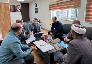 بررسی تأمین قیر بازآفرینی شهری در نشست مدیرکل راه و شهرسازی با شورای شهر و شهرداری گمیشان