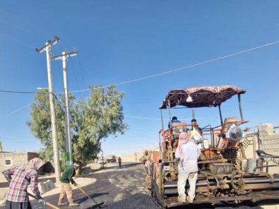 شیرزایی: ۲۱ روستای شهرستان نیمروز آسفالت می شود