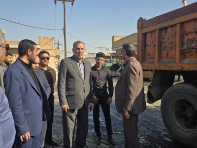 به همت موسویزاده ۱۱۵ تن قیر تهاتری برای پروژههای کوتعبدالله اختصاص مییابد / مشکلات راه، معابر روستاهای حبیشی و حمیدانیه رفع میشود