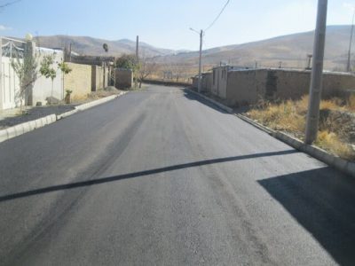 پایان فاز دوم بهسازی معابر روستای عشاق ملایر
