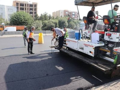 اجرای پروژههای عمرانی و راهداری در شهرستان بجستان