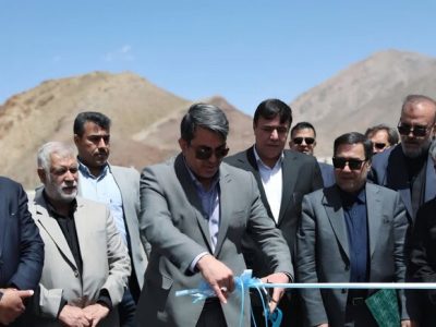 افتتاح باند دوم قطعات ۱-ب و ۲ محور «کرمان–راور– دیهوک» با حضور استاندار کرمان