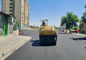 توزیع بیش از ۹۴۰۰ تن آسفالت در اردیبهشت ماه سال جاری در منطقه ۲۰