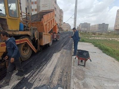 تخصیص ۱۴۶ تن قیرتهاتری برای آسفالت معابر مسکن مهر قوچان